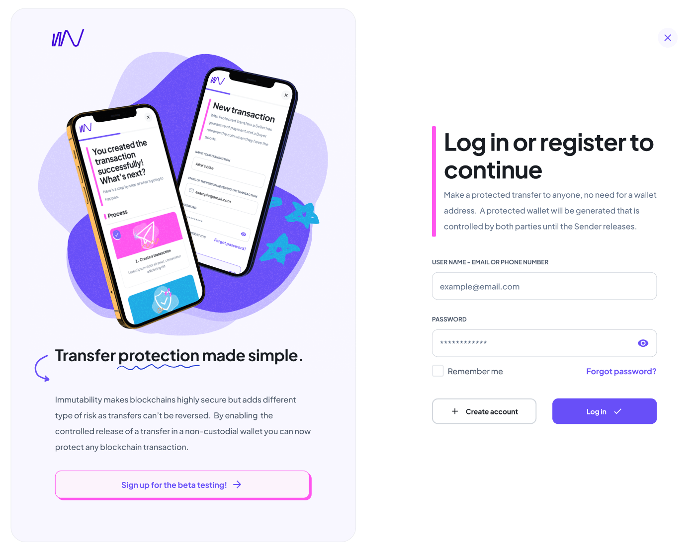 Wallet Nation - Ethereum Escrow Wallet App screenshot 3