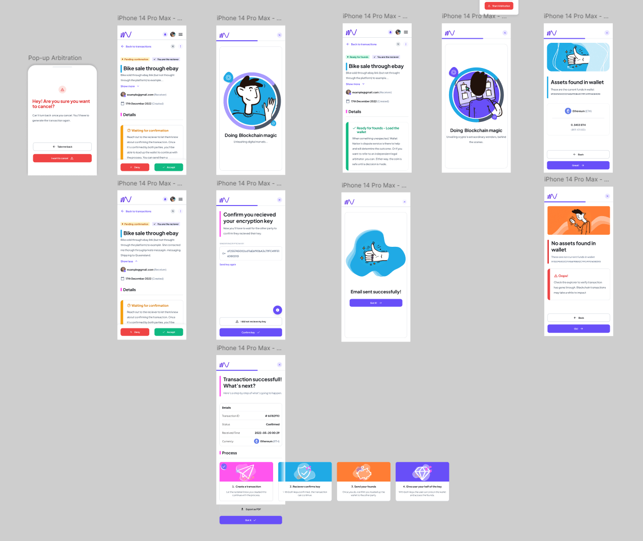 Wallet Nation - Ethereum Escrow Wallet App screenshot 4