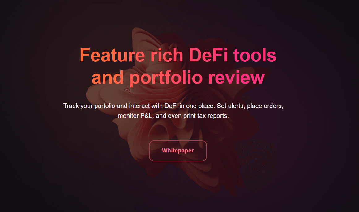 Crux Finance - DeFi Portfolio & Accounting Platform