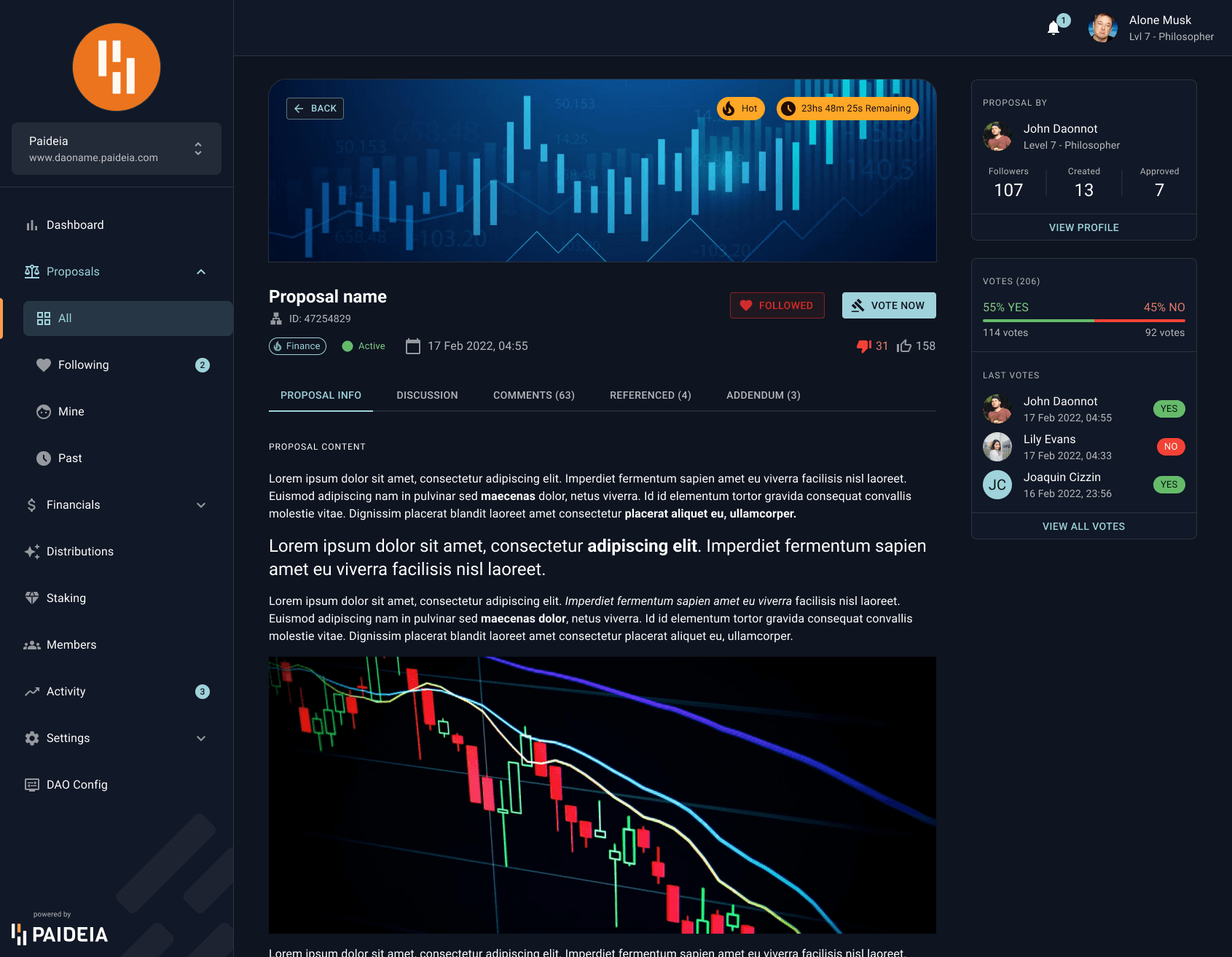Paideia - DAO Management Software Suite screenshot 7