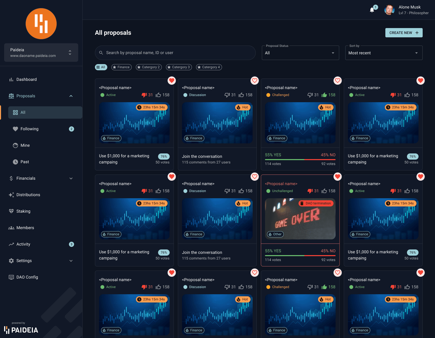 Paideia - DAO Management Software Suite screenshot 6